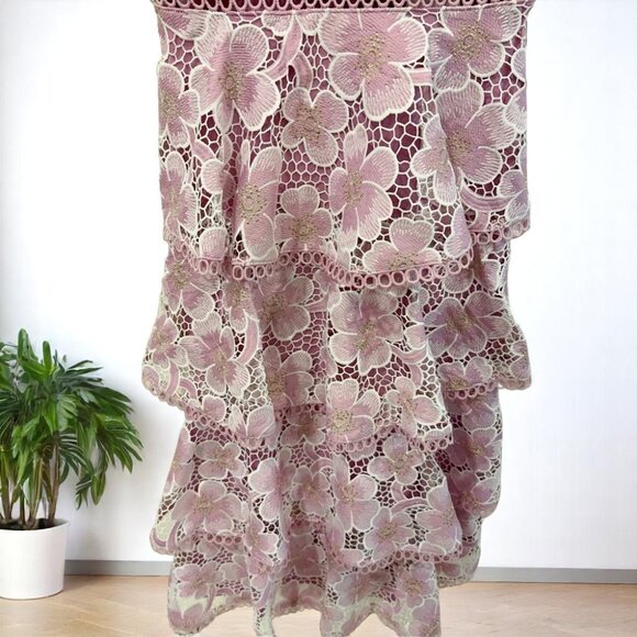 NWT Arose Studio Eartha Spaghetti Strap Surplice Front Floral Print - Picture 3 of 12